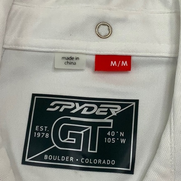 Spyder HARNESS KNIT POLO - White - Picture 10 of 13